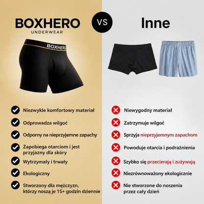 BOXHERO - Bokserki Męskie